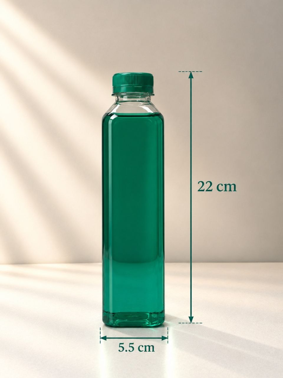 بطری جویس ۵۵۰ سی سی طرح چهارگوش